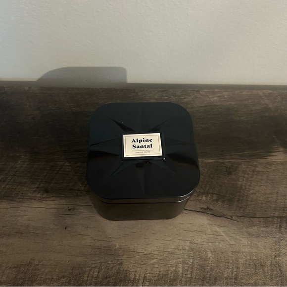 NEW Threshold Cashmere ALPINE SANTAL SCENTED CANDLE - Picture 3 of 3